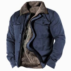 trendy lapel zippered hoodie