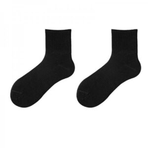 black crew socks