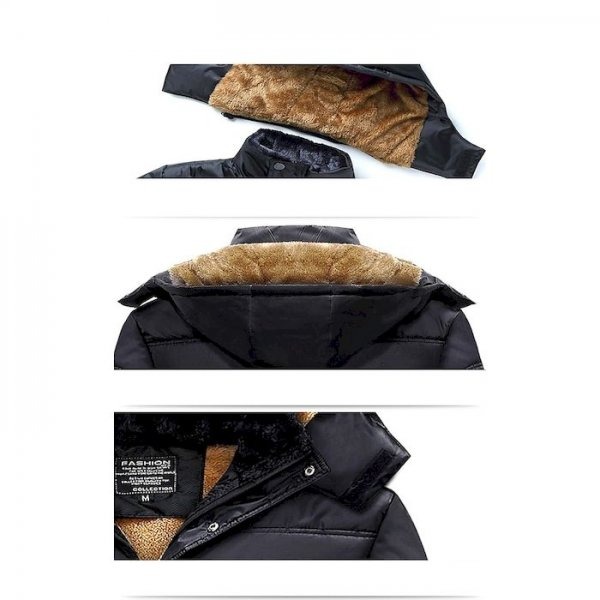 men's padded long coat regular fit jacket solid colored black / plus size / plus size men's padded long coat regular fit jacket solid colored black / plus size / plus size